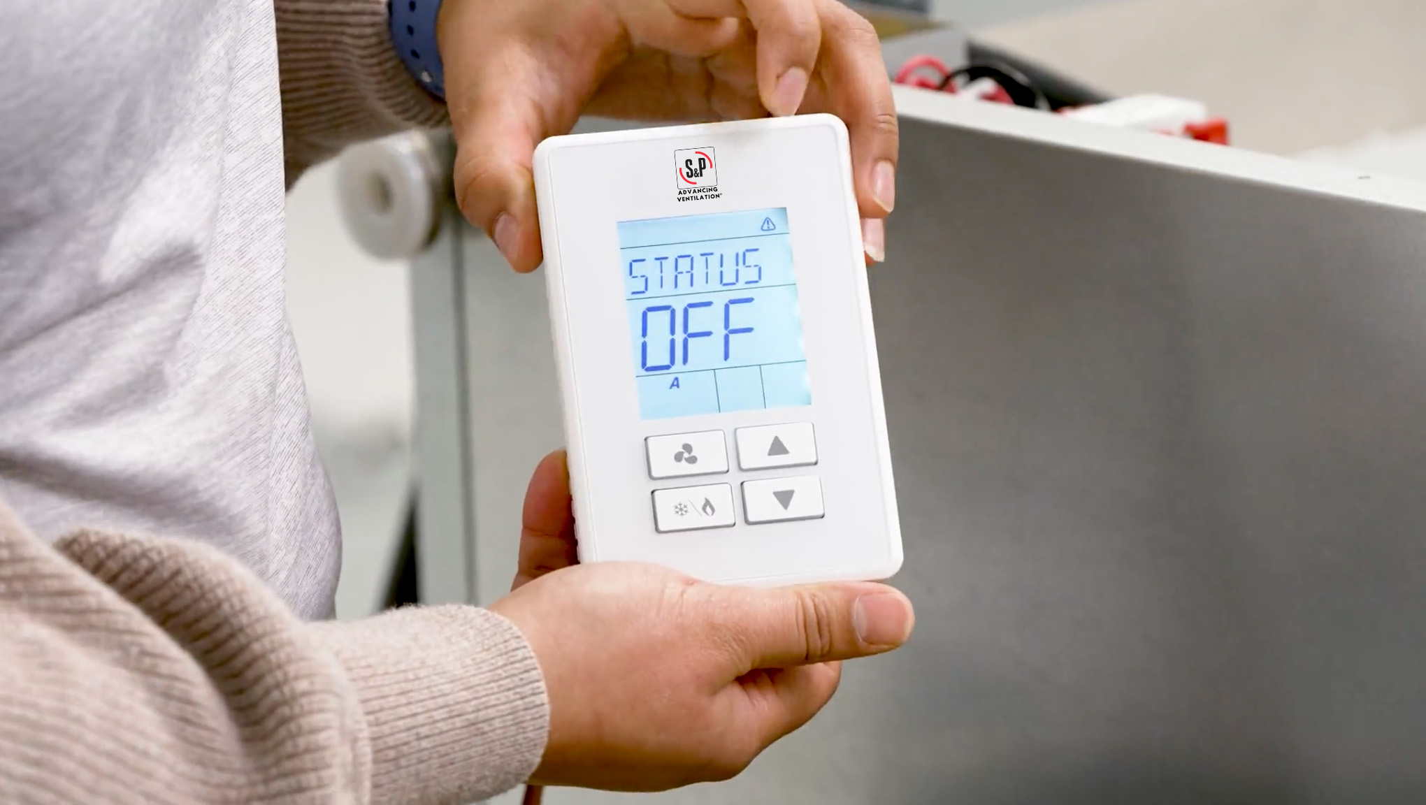 BACNet Fan Controller Display